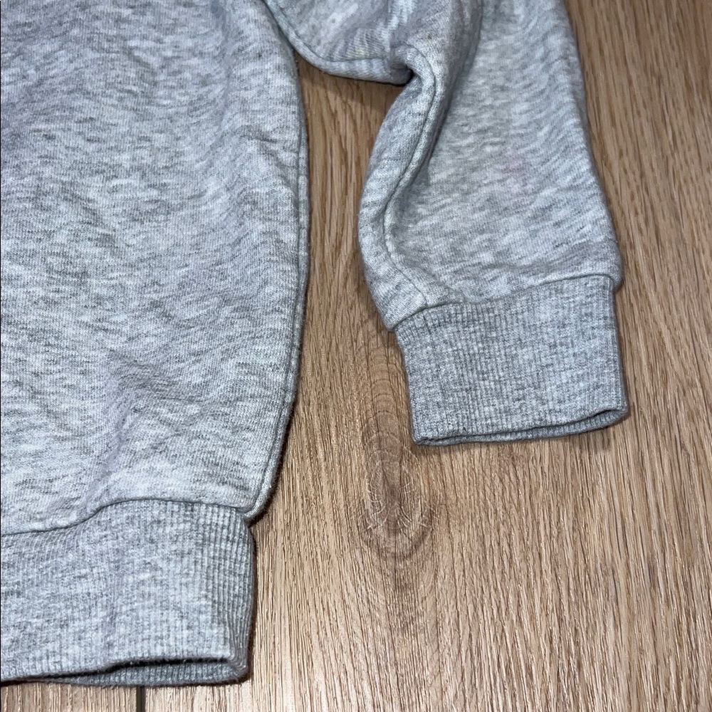 Reversible Superman and Batman Sequence Emblem H&M DC Light Gray Hoodie - Picture 8 of 9